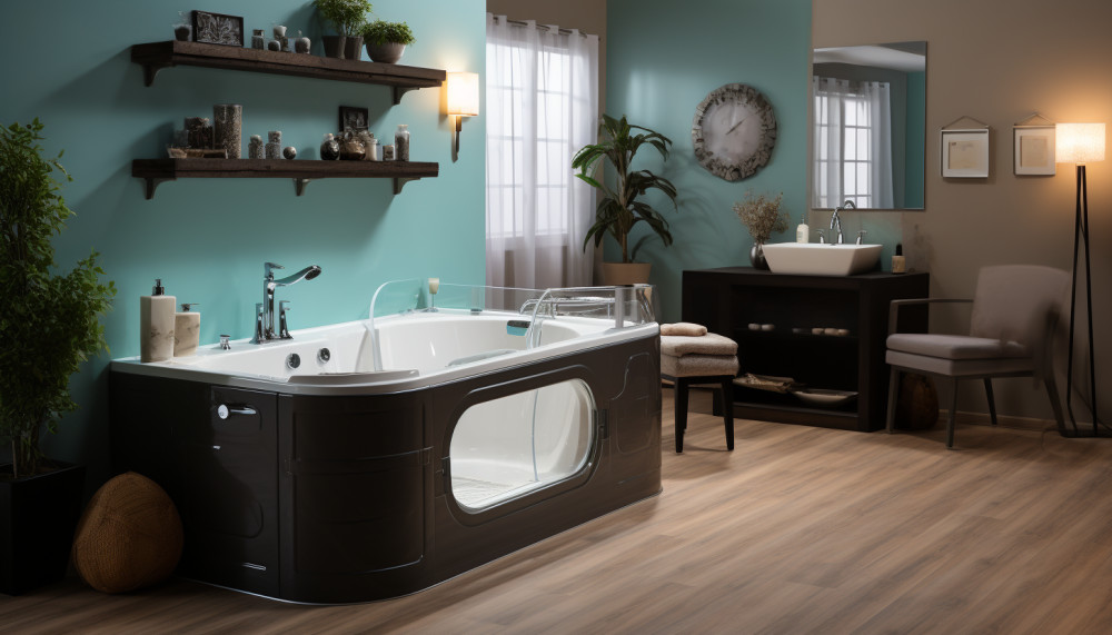 La baignoire à porte : la solution pour prendre son bain sans risques