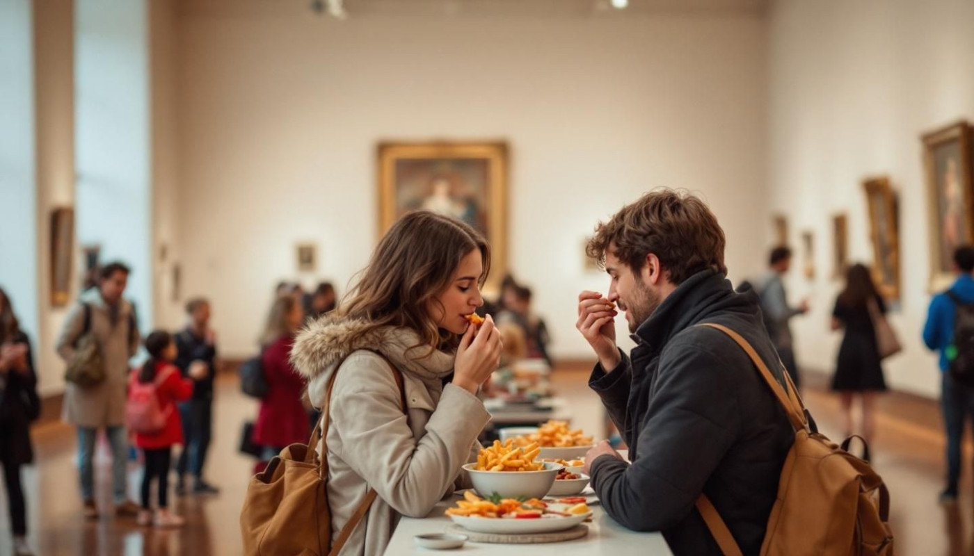 Stratégies pour gérer la faim pendant une longue visite de musée